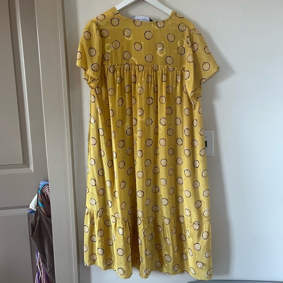 Thank You Have A Nice Day Silk Dress - Picture 2 of 2